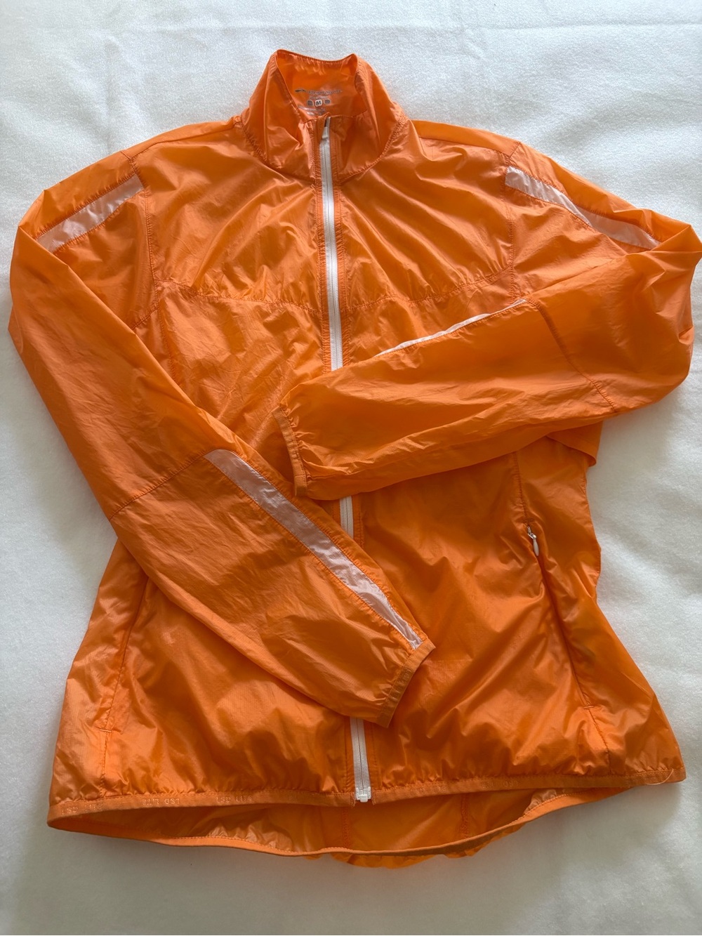BROOKS LSD Lightweight Nylon Packable Cycling Running Windbreaker Jacket Sz M - Picture 4 of 15
